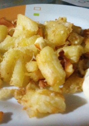 Una foto de Bocadillo de yuca con queso fritos