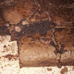 A picture of My gluten free choc brownies.