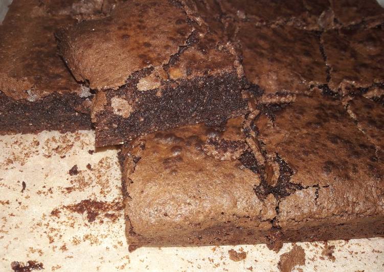 My gluten free choc brownies