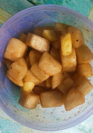 Foto resep Rujak buah simple