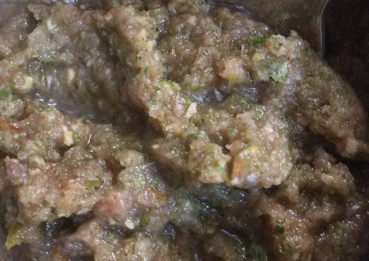 Recipe of Super Quick Homemade Dhaniya chutney