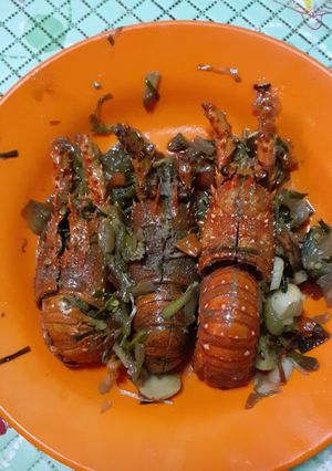 Foto resep Lobster goreng mentega