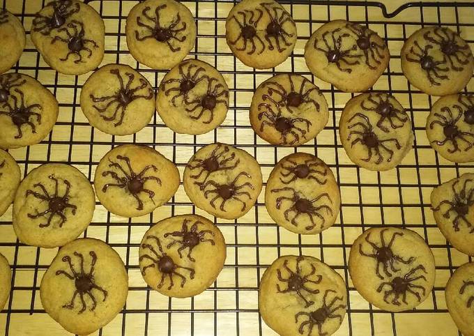 Spider Chip Cookies