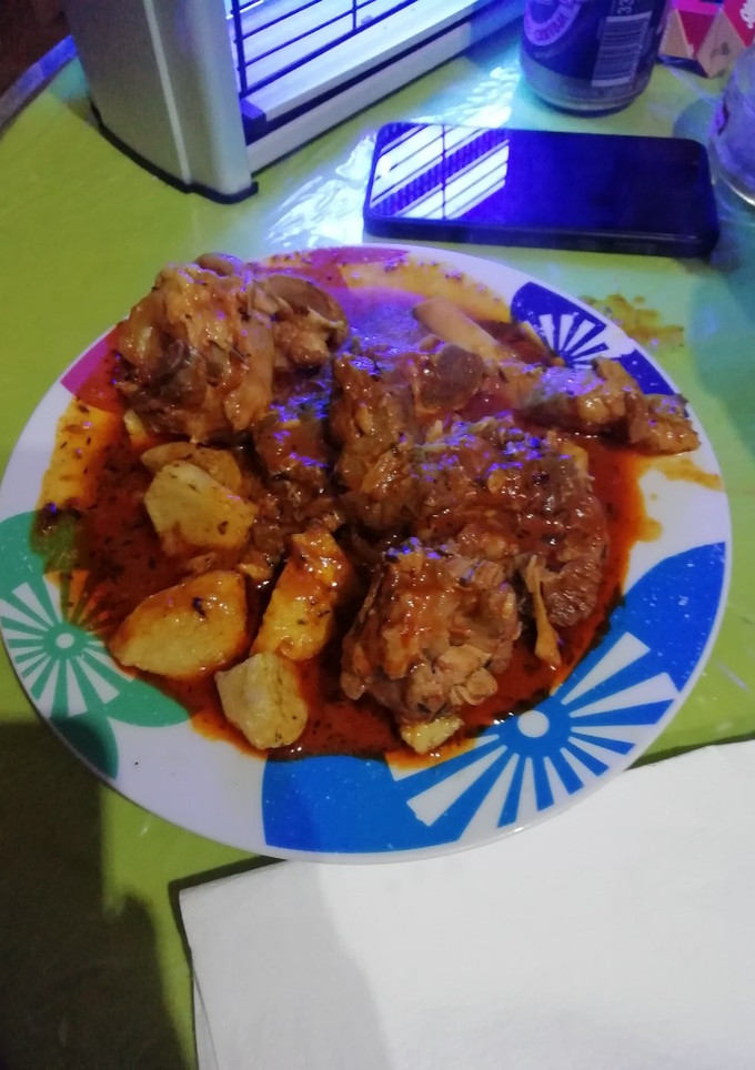 Una foto de Guiso de cordero picante