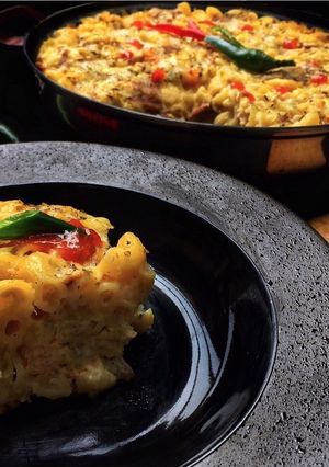Foto resep Macaroni Schotel / Makaroni Panggang Teflon