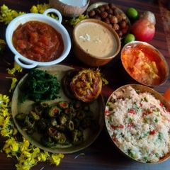A picture of Bhog thali Shiva ratri.