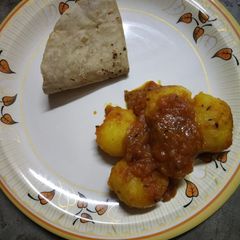 A picture of Dum aaloo.