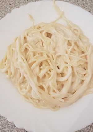 صورة لوصفة معكرونة باللبن