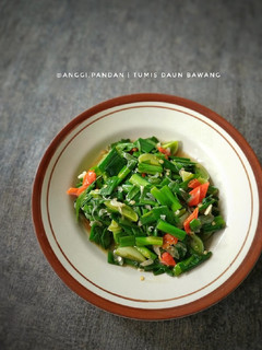 Foto resep Tumis daun bawang