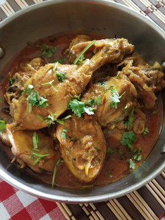 A picture of Kadai Chicken.