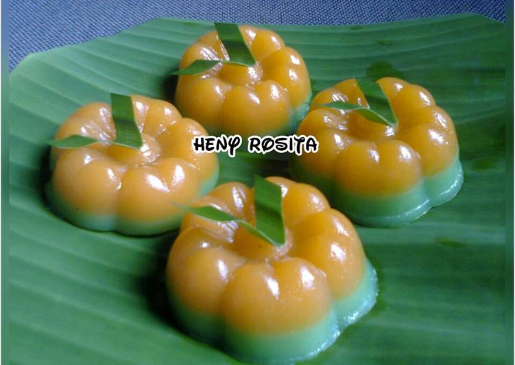 Cara mengolah Kue Talam Labu Kuning Anti Gagal