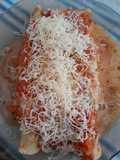 Canelones de acelga y huevo
