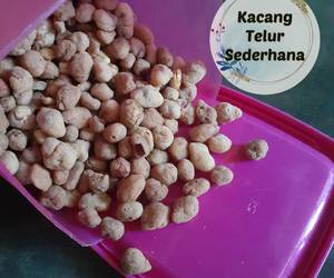 Siap Saji Kacang telur sederhana Hari Ini