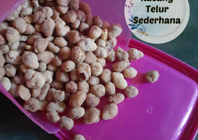 Kacang telur sederhana