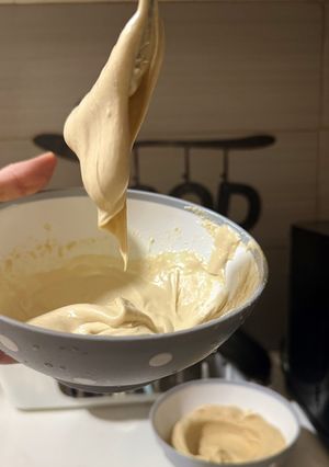صورة لوصفة طحينية المطاعم🤍🥣