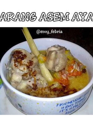 Foto resep Garang Asem Ayam