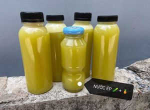 Hình của món NƯỚC ÉP THƠM 🍍 VÀ DƯA LEO 🥒.