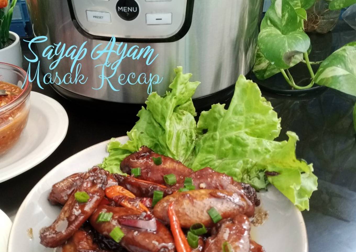 Sayap ayam masak kecap