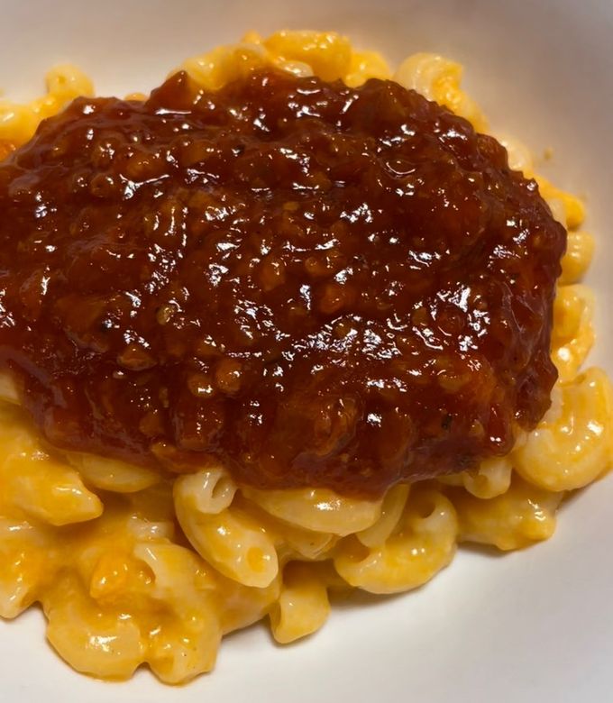Foto resep Makaroni Cheese Bolognese Simple