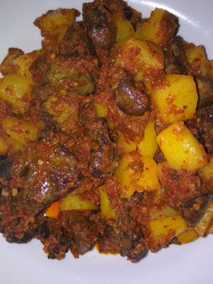 Foto resep SambeL goreng kentang ati ampeLa