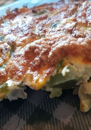 Una foto de Semi soufflé de verduras