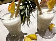 Une photo de crème ananas