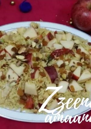 A picture of Red Apple Pulao.
