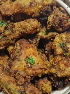 A picture of How to make fried chicken with curd.
