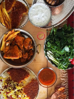 عکسی از دستور ته دیگ ته چین