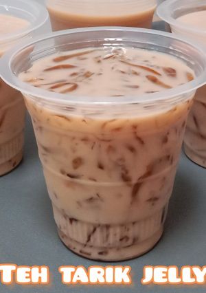 Foto resep Resep teh tarik jelly untuk jualan