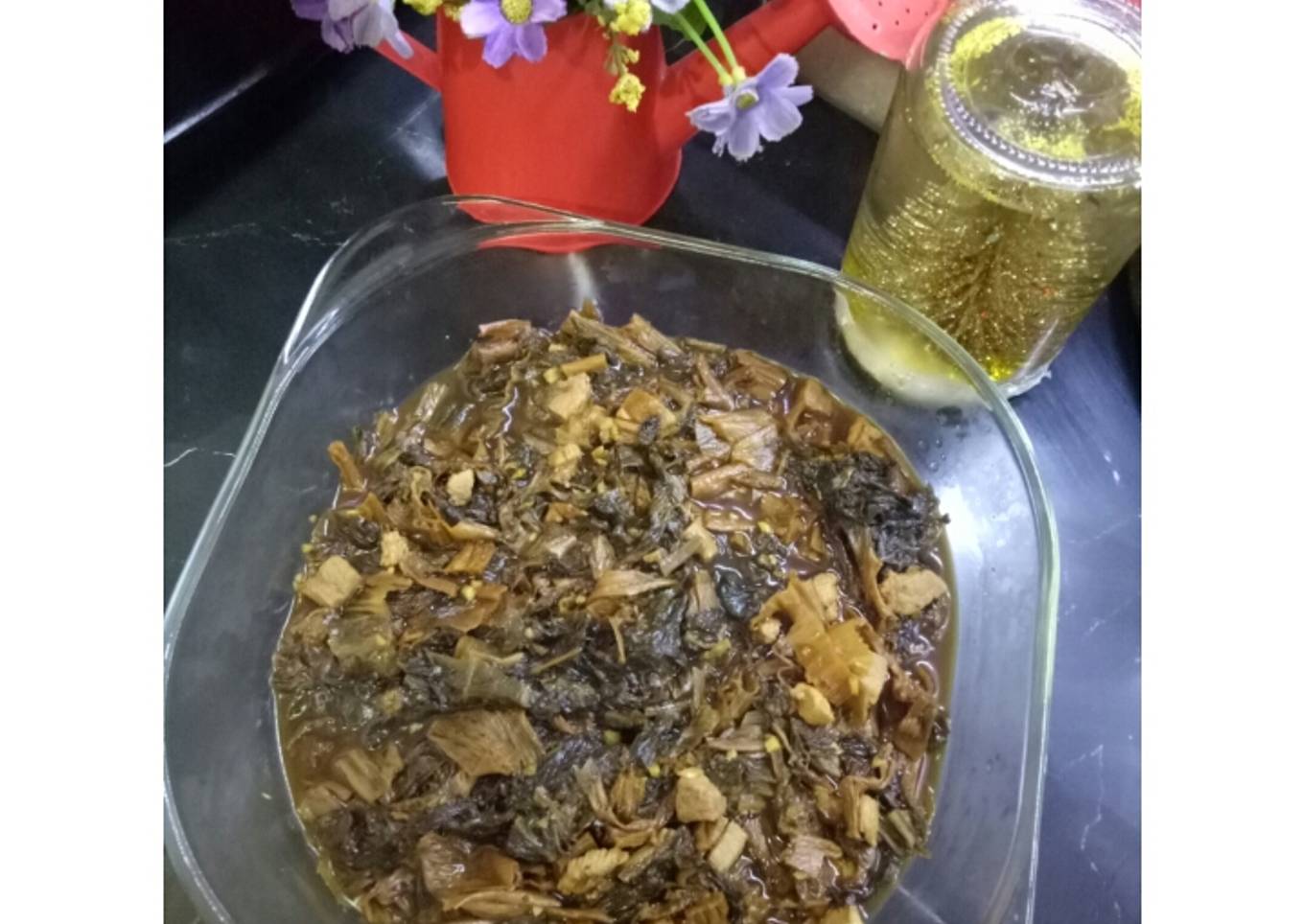 Sayur asin hitam