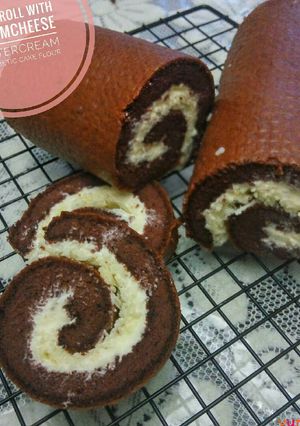 Foto resep Swissroll roll keto@ketobetic #ketopad_cp_cheese