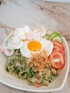 Foto resep Nasi Goreng Hijau Teri Medan