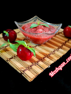 عکسی از دستور یخ در بهشت گیلاس 😋😍 یخ دربهشت مخلوط