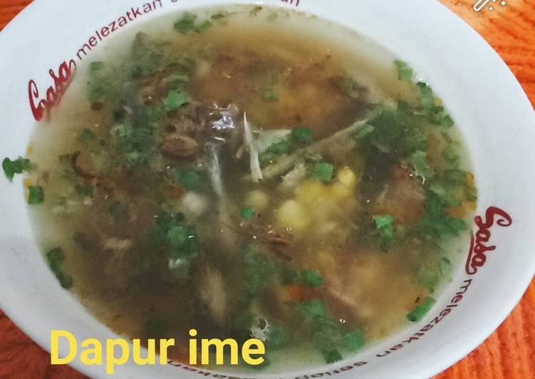 Resep Binte/sup jagung sulawesi, Bisa Manjain Lidah
