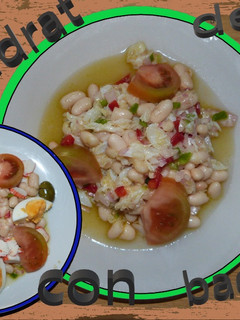 Una foto de Empedrat de alubias con bacalao