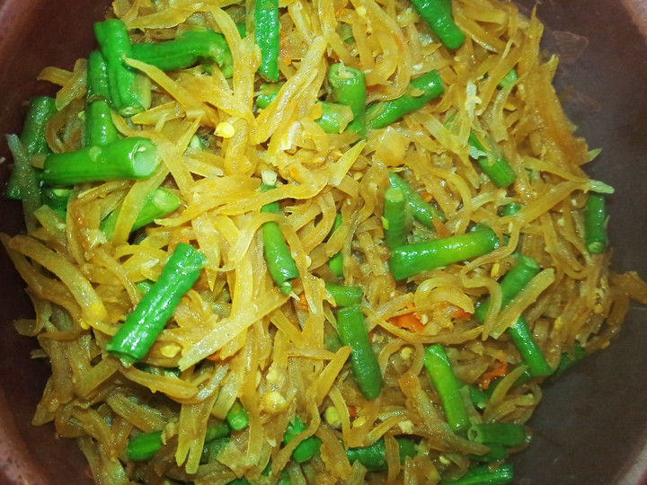 Yuk intip, Resep memasak Tumis pepaya dan kacang panjang dijamin sesuai selera