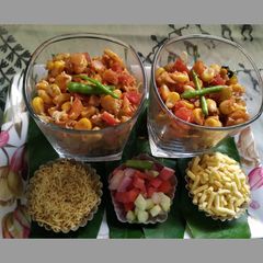 A picture of Corn Chaat.