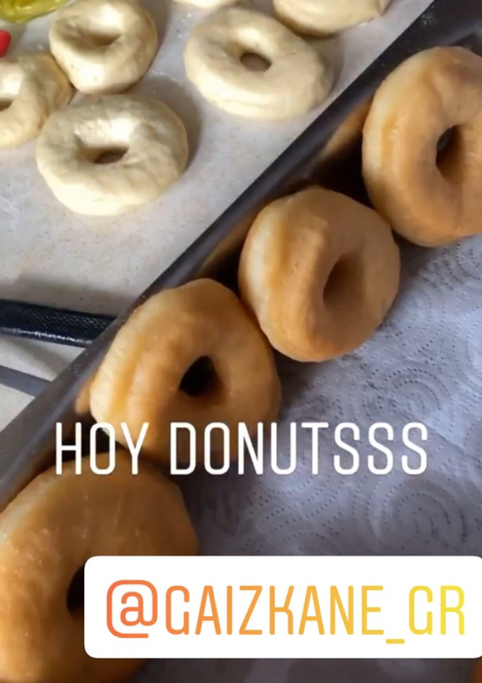 Una foto de Donuts caseros!!