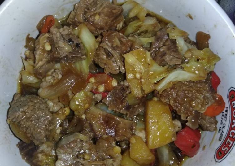 Cara Buat Tetelan sapi lada hitam Istimewa