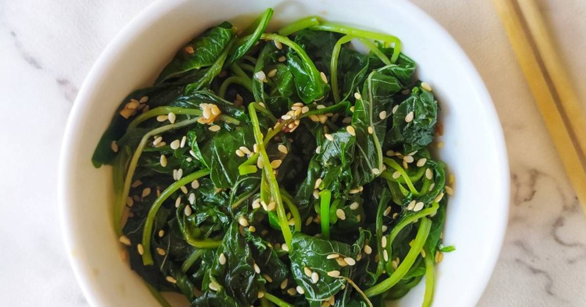Resep Salad bayam korea oleh AzizahPrantoro Cookpad