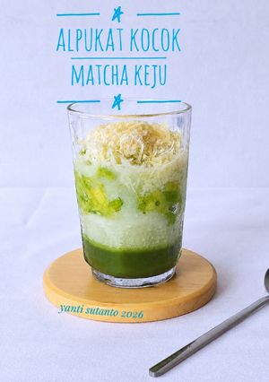 Foto resep Alpukat Kocok Matcha Keju