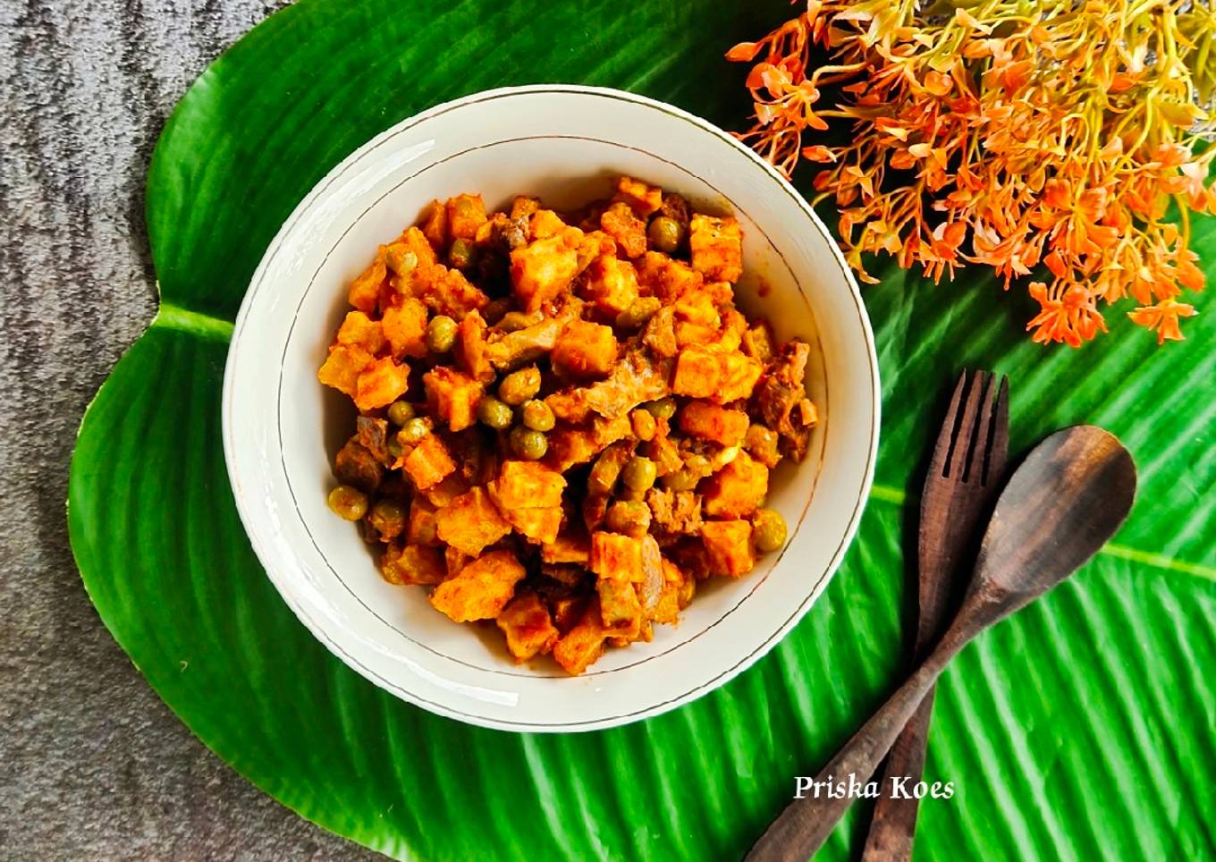 Sambal Goreng Kentang Kacang Polong