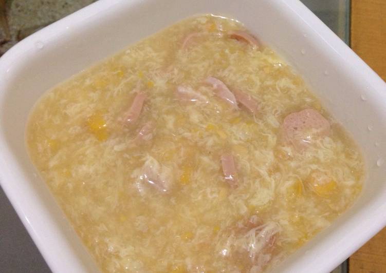 How to Prepare Yummy Chicken corn soup