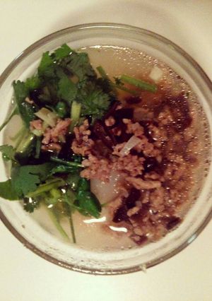 Hình của món Bánh đúc nóng.