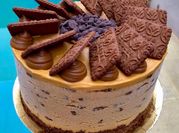 Una foto de chocotorta congelada