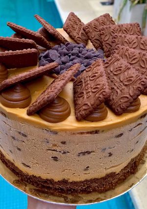 Una foto de Chocotorta