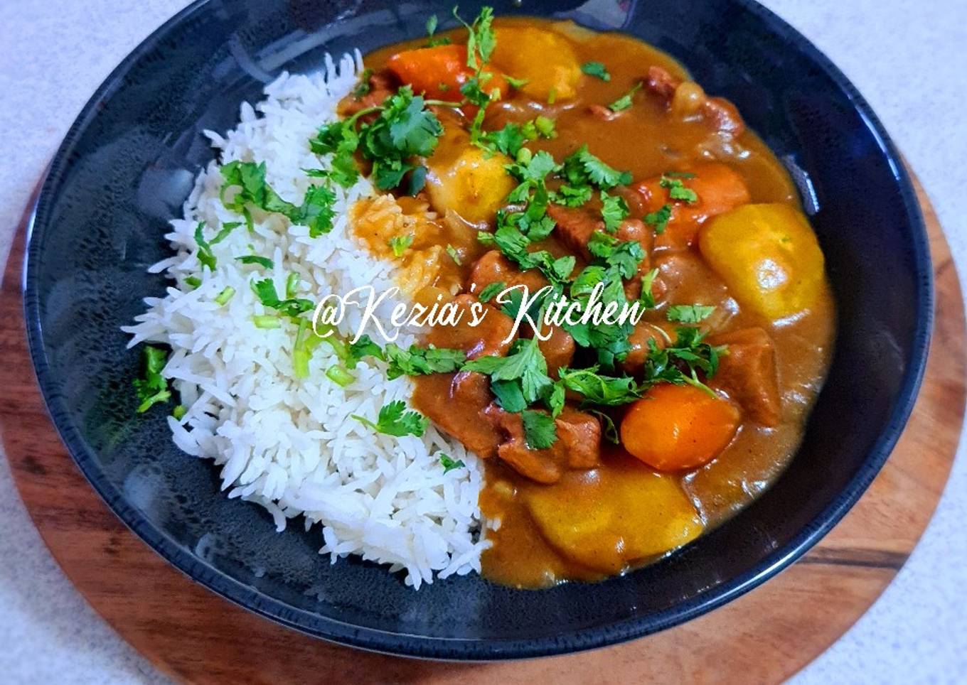 Japanese Curry With Rice