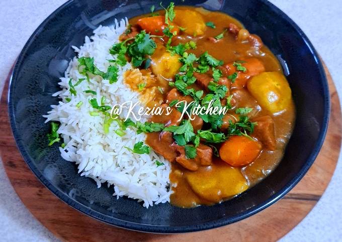 Japanese Curry With Rice