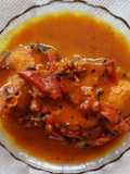 রুই মাছের আদা টমেটোর ঝাল (rui macher jhal recipe in Bengali)